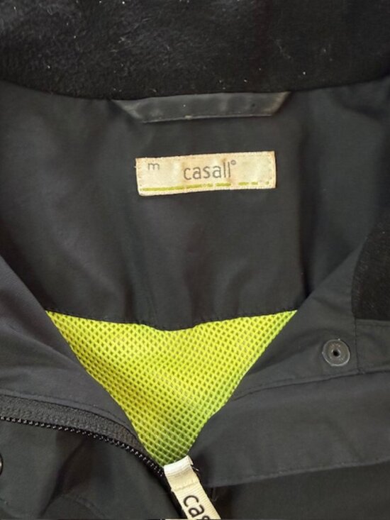 Women’s Casall Zip-up Jacket Running Jogging Medium Cinch Waist - Picture 2 of 12